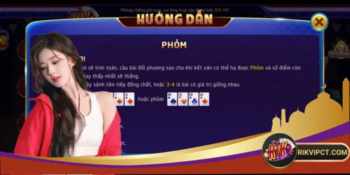 Hướng dẫn cách chơi Phỏm Rikvip Hướng dẫn cách chơi Phỏm Rikvip