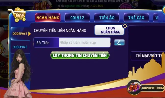 Anh em nên nắm chắc hướng dẫn lấy code pay Rikvip để thao tác chuẩn Anh em nên nắm chắc hướng dẫn lấy code pay Rikvip để thao tác chuẩn